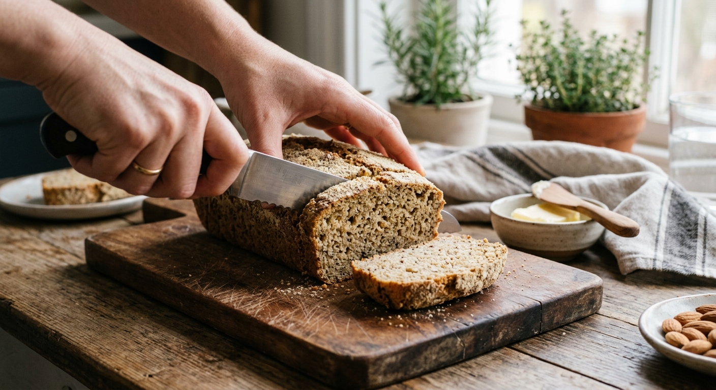 How to Make Low-Carb Bread at Home (Almond Flour Recipe)