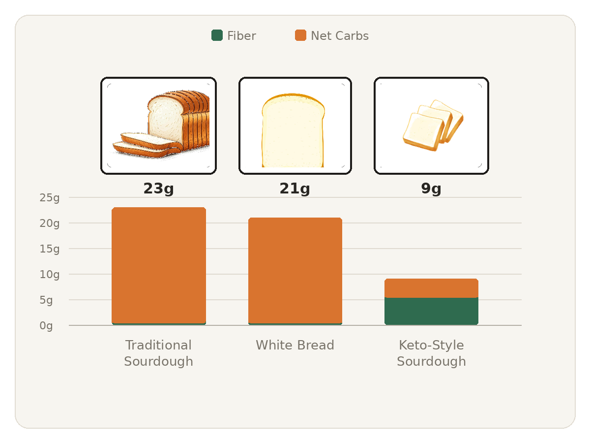 Is Sourdough Low-Carb? Here’s What the Label Actually Says
