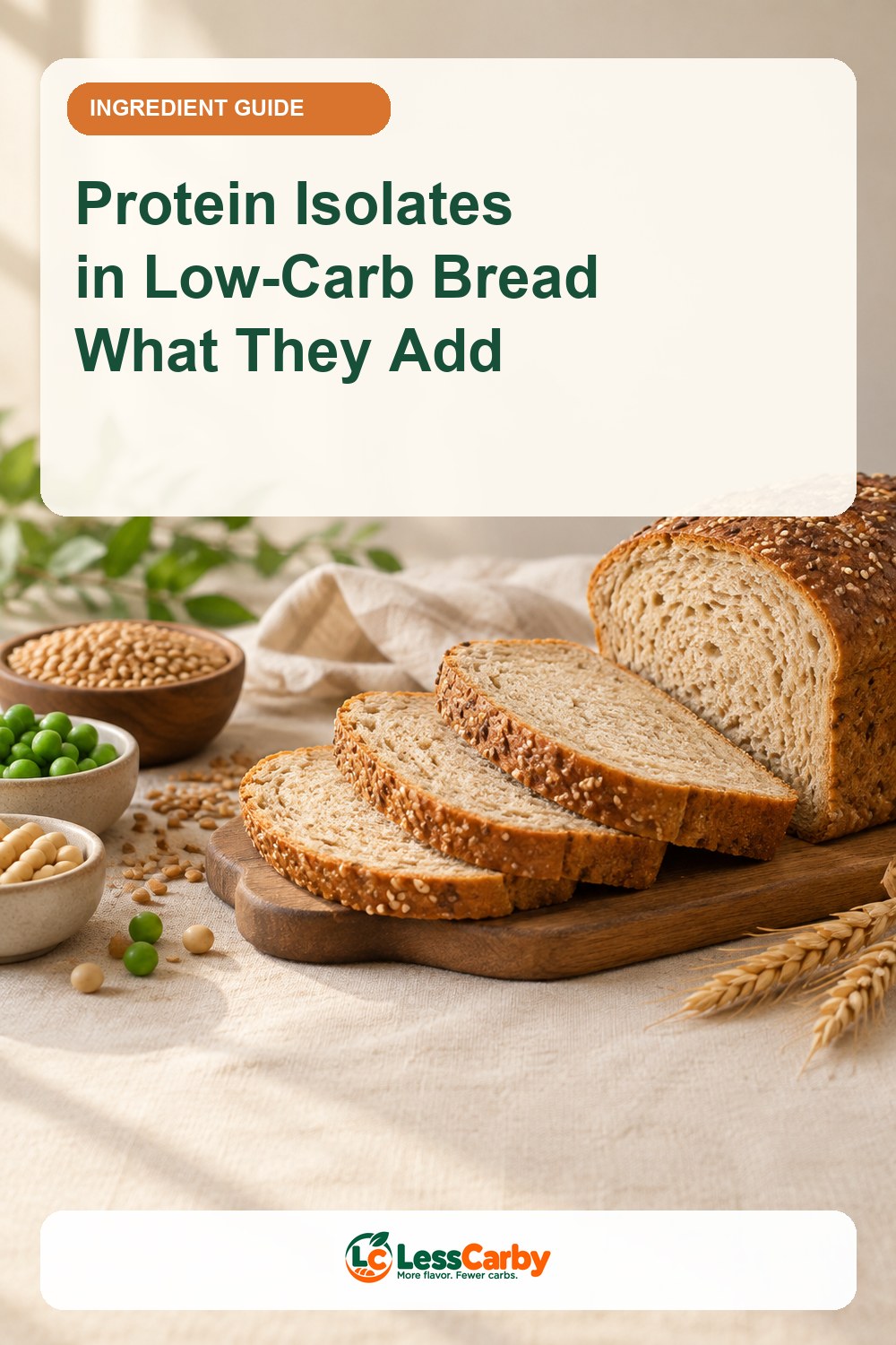 Protein isolates in low-carb bread: what they add