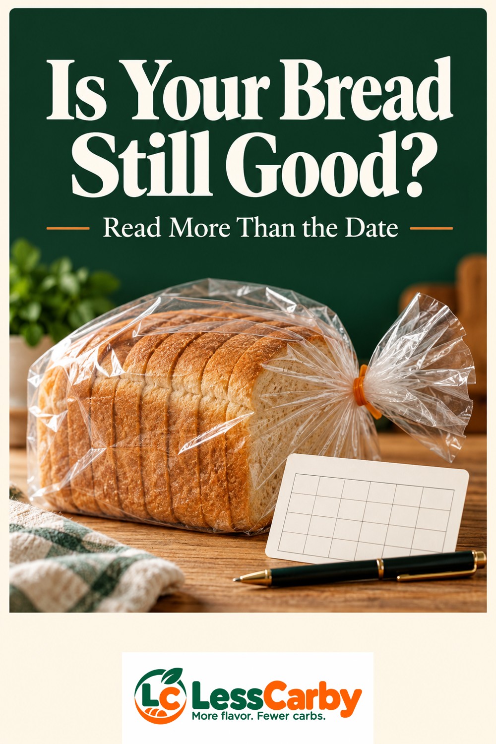 Is Your Bread Still Good? Read More Than the Date; bread and storage note.
