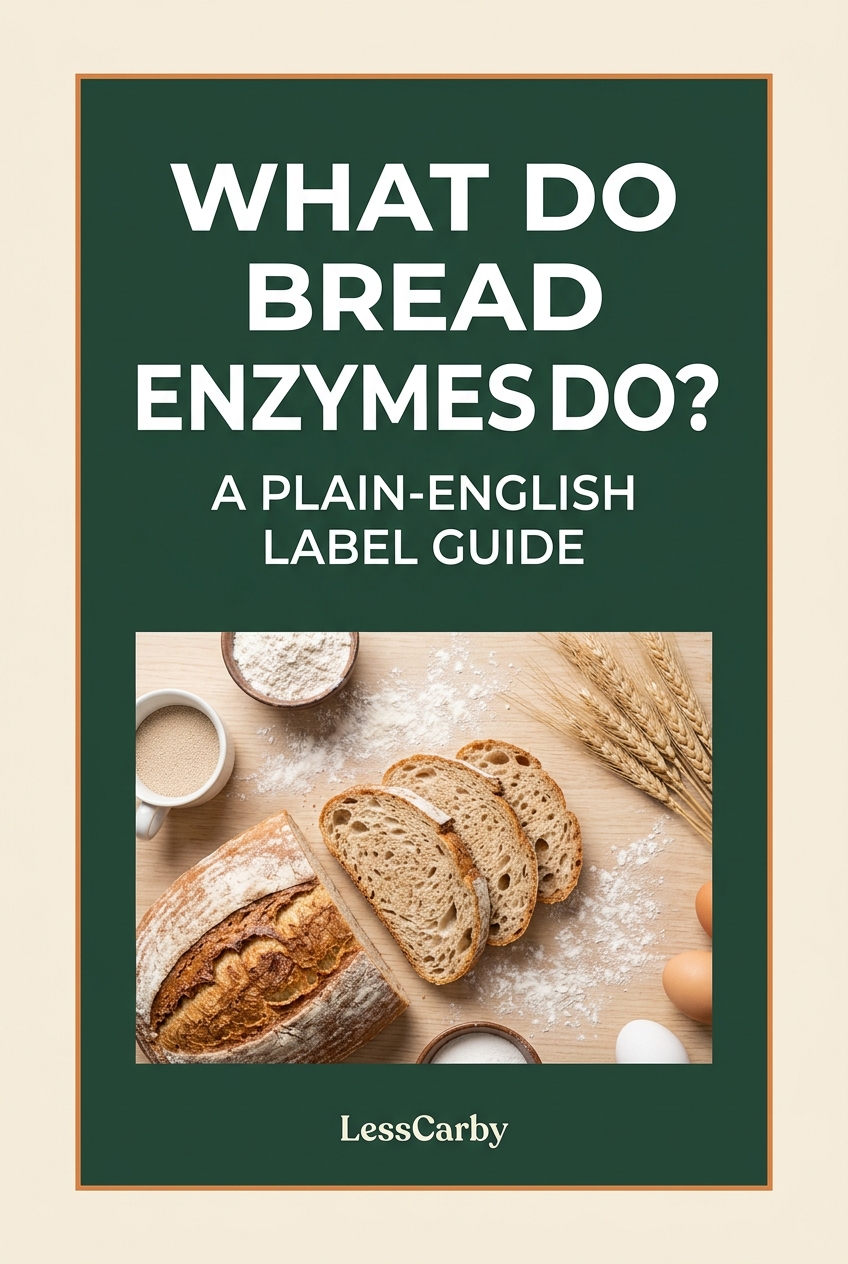Pinterest graphic asking what bread enzymes do